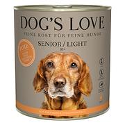 Dog‘s Love Senior dinde, courgette & herbes de Johannis, 800g