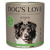 Dog‘s Love Senior 10+ Light Wild, Spinat & Birne, 800g