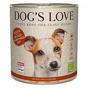 Dog‘s Love BIO Rind, Reis, Apfel & Zucchini, 800g