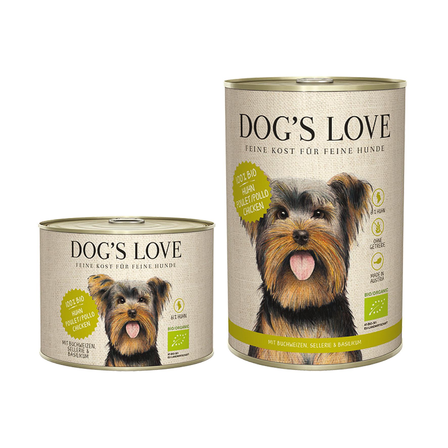 Kejser Creed sadel Dog's Love BIO Huhn, Buchweizen, Sellerie & Basilikum bestellen |  petfriends.ch