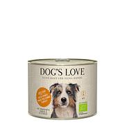 Dog‘s Love BIO dinde, amarante, citrouille & petersil, 200g