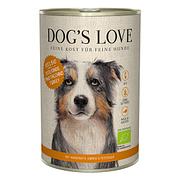 Dog‘s Love BIO dinde, amarante, citrouille & petersil, 400g