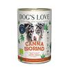 DOG'S LOVE Canna 100% bio boeuf avec canvre