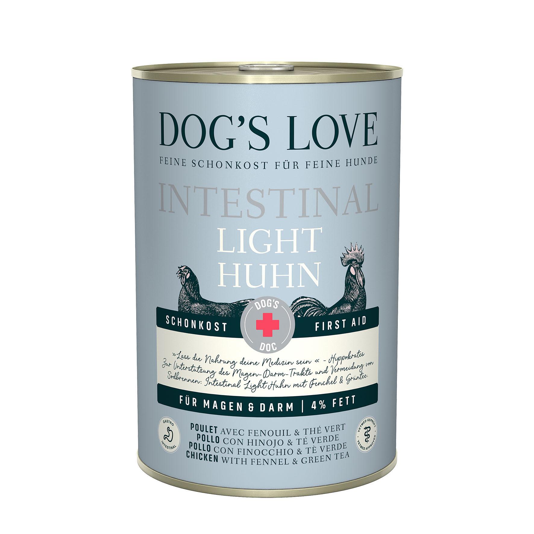 DOG'S LOVE épargnant la nourriture