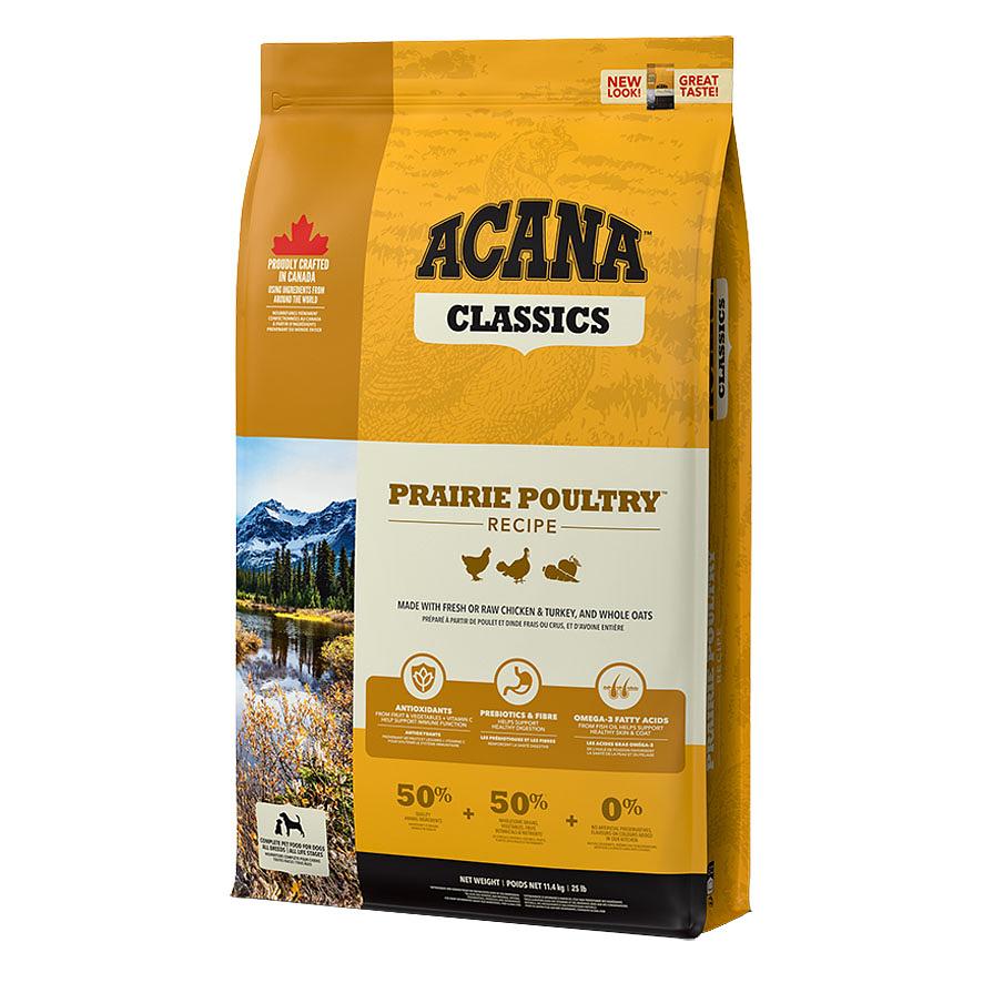 acana classics prairie poultry