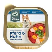 PureNature Cheval et Poulet avec Carottes, 150g