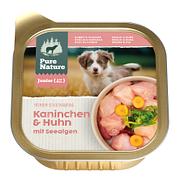 PureNature Junior Lapin et Poulet avec Marines, 150g