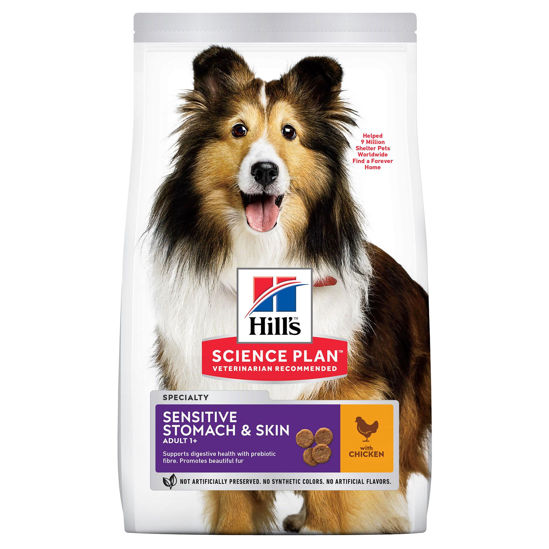 Hill’s Science Plan Adult Sensitive Stomach & Skin, Chicken