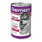 Gemon Dog Chunks Adult Maxi Beef 1.25g