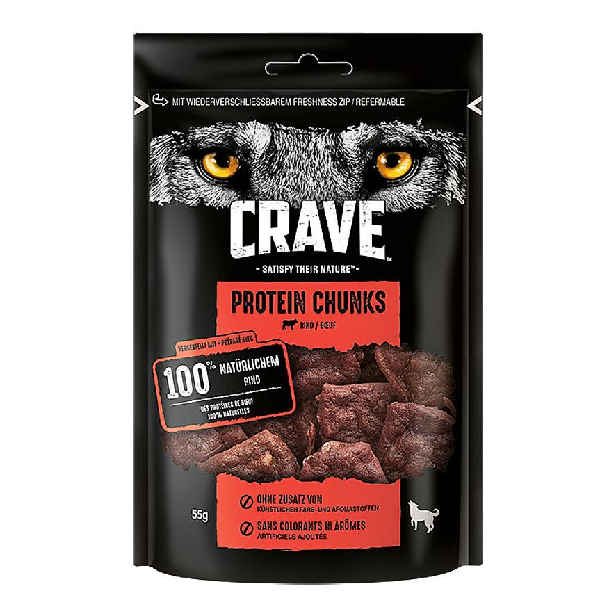 Crave Protein Chunks Boeuf, 6x55g