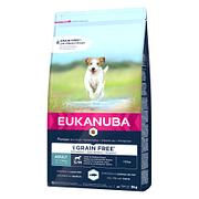 Eukanuba Grain Free Adult S/M avec saumon, 3kg
