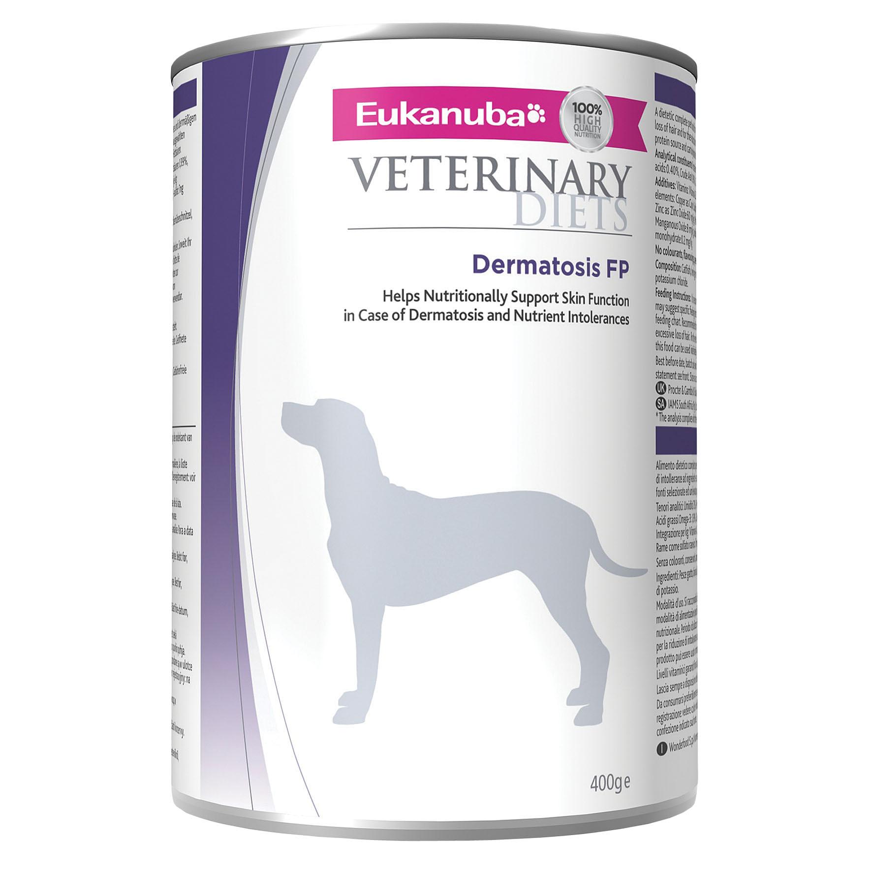 Купить вет корма. Эукануба Дерматозис для собак. Eukanuba Veterinary Diets для собак. Корм для собак Дерматозис ветеринарный. Эукануба консервы для щенков.