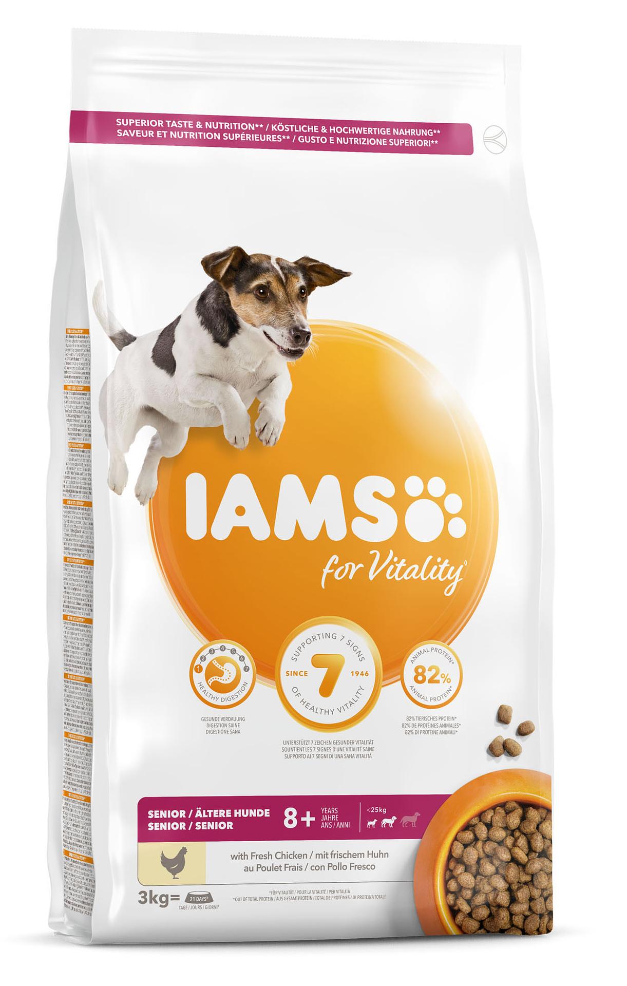 Iams for Vitality Senior – Mini & Medium