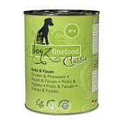 Dogz Finefood No 4 avec poulet & faisan, 400g