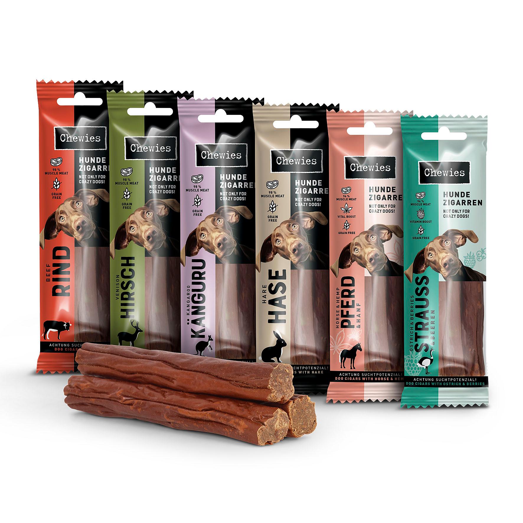 Chewies cigares pour chiens