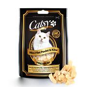 Catsy snack pour chats Mini filet au poulet & fromage 50g