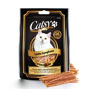 Catsy snack pour chats spaghetti au saumon 50g
