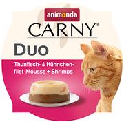 animonda Carny Duo Thunfisch, Hünchenfilet & Garnelen