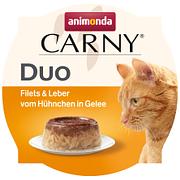 animonda Carny Duo Filet & foie de poulet en gelée