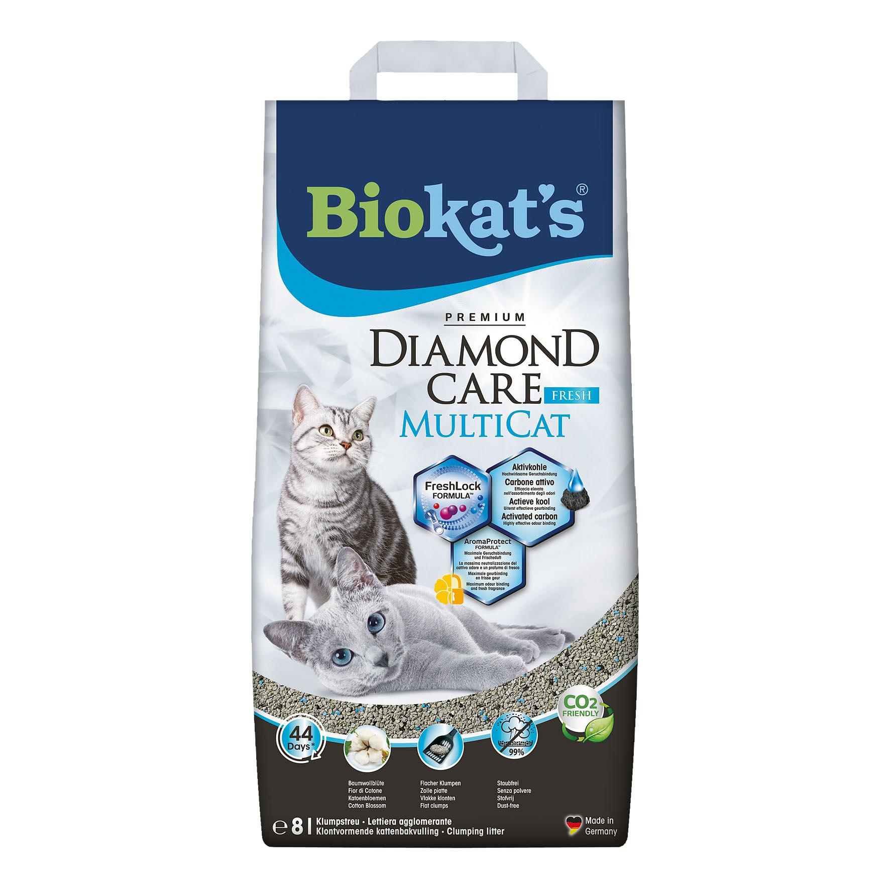 Biokat’s Diamond Care Multicat Fresh 8kg
