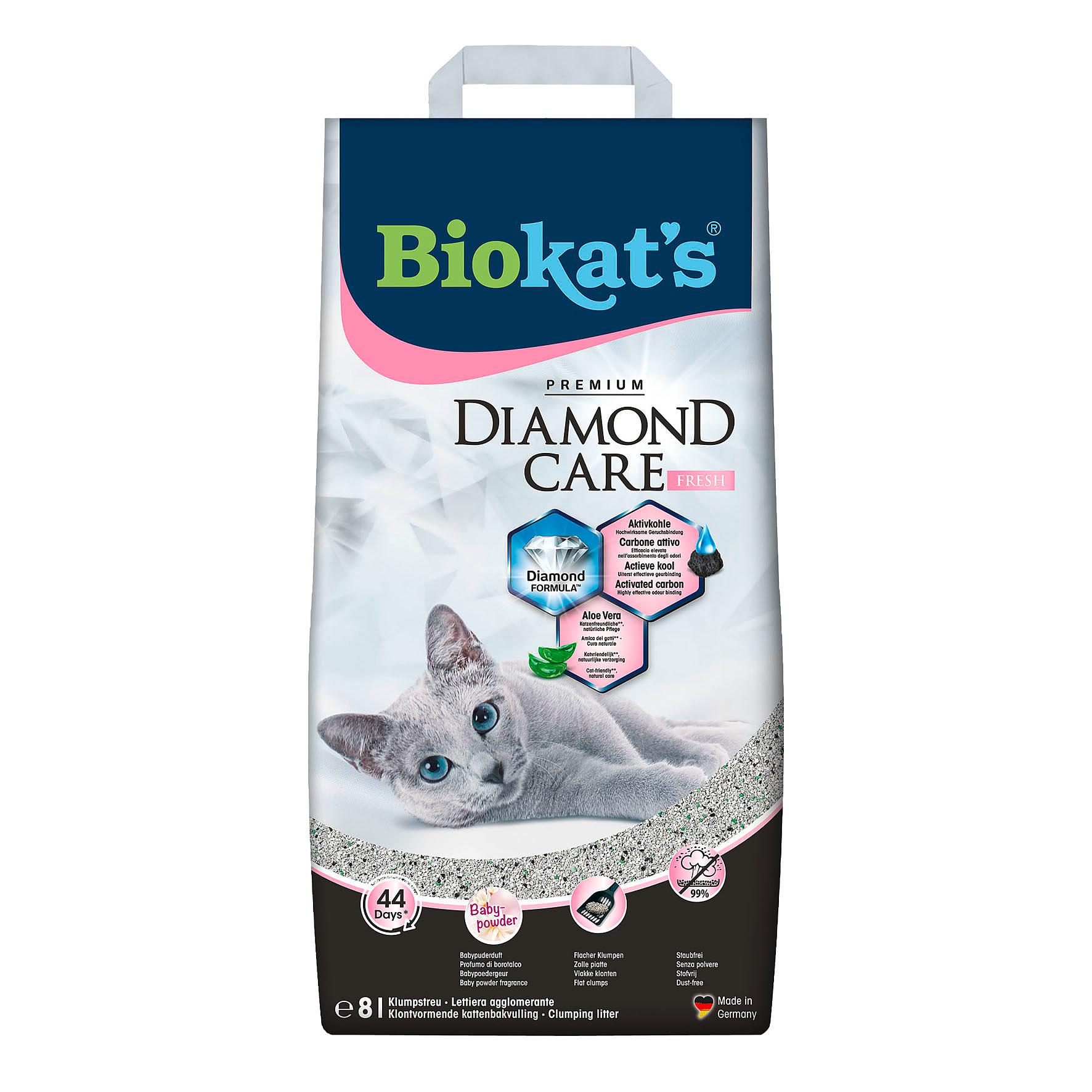 Biokat’s Diamond Care Fresh mit Babypuder 8kg