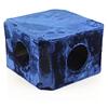 Cavité carrée, 2trous, 48x48x30cm, bleue
