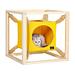 ﻿A4pet grotte pour chats Jumpy, jaune