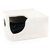Chillout Box blanc avec coussin,52x52x30cm