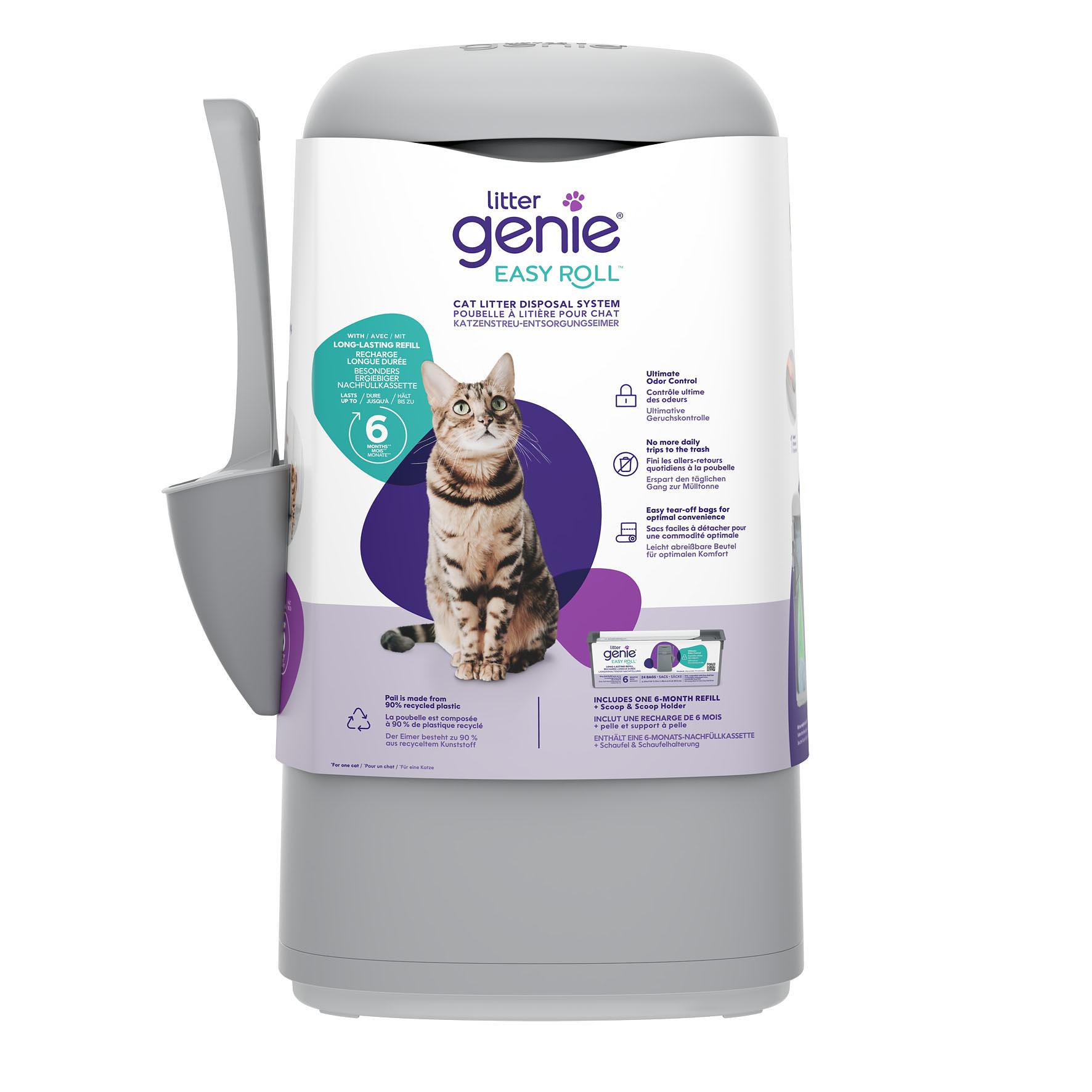 Litter Genie EasyRoll Katzenstreu Entsorgungseimer 