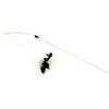 swisspet Katzenangel Brasilia, Federn schwarz/weiss