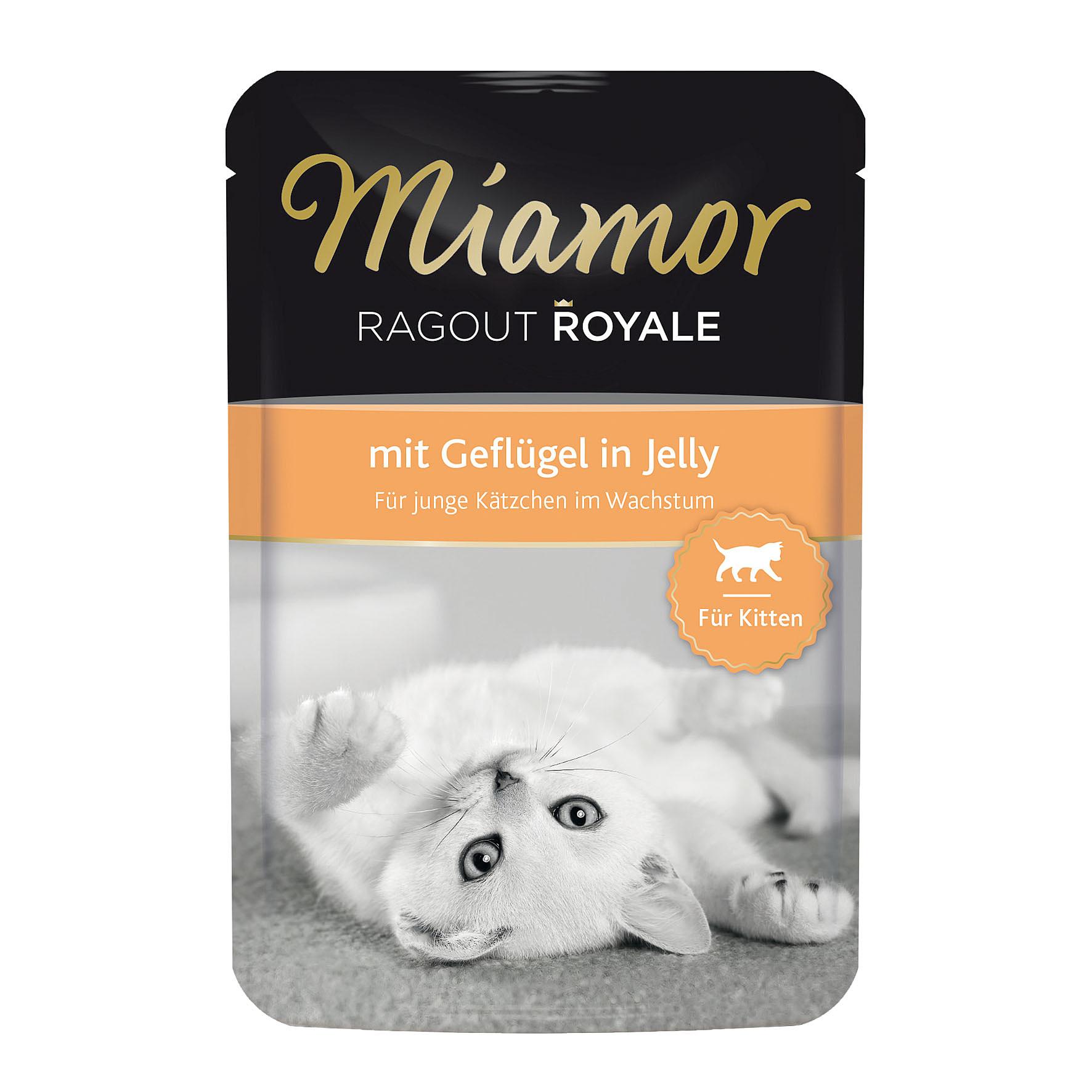 Miamor Ragout Royale Kitten Volaille 100g