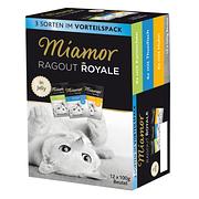 Miamor Ragout Royale Multibox 1, 12Stück, Kaninchen, Huhn, Thun