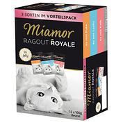 Miamor Ragout Royale Multibox 2,  12Stück, Pute, Lachs, Kalb