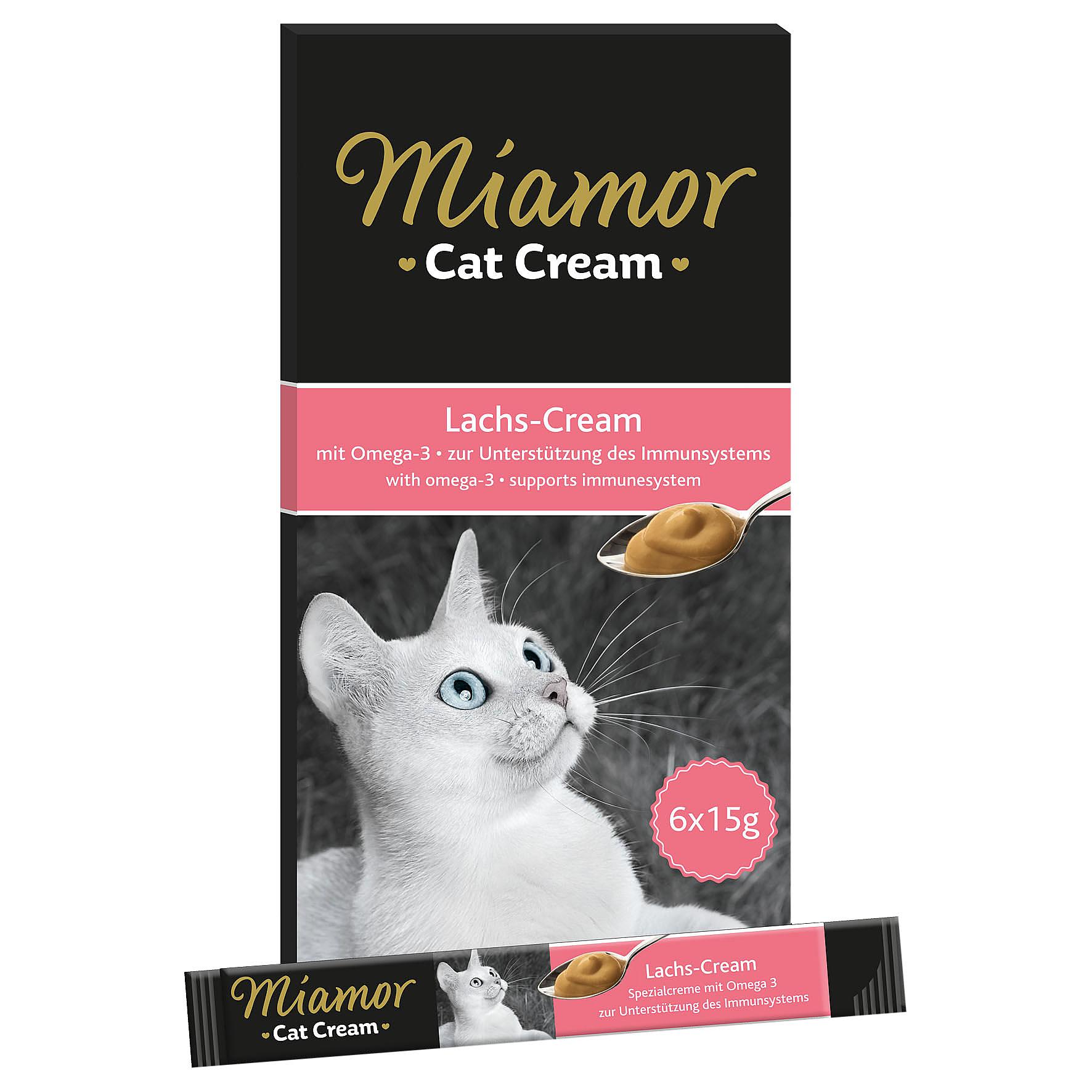 Miamor Cat Snacks Lachs-Cream