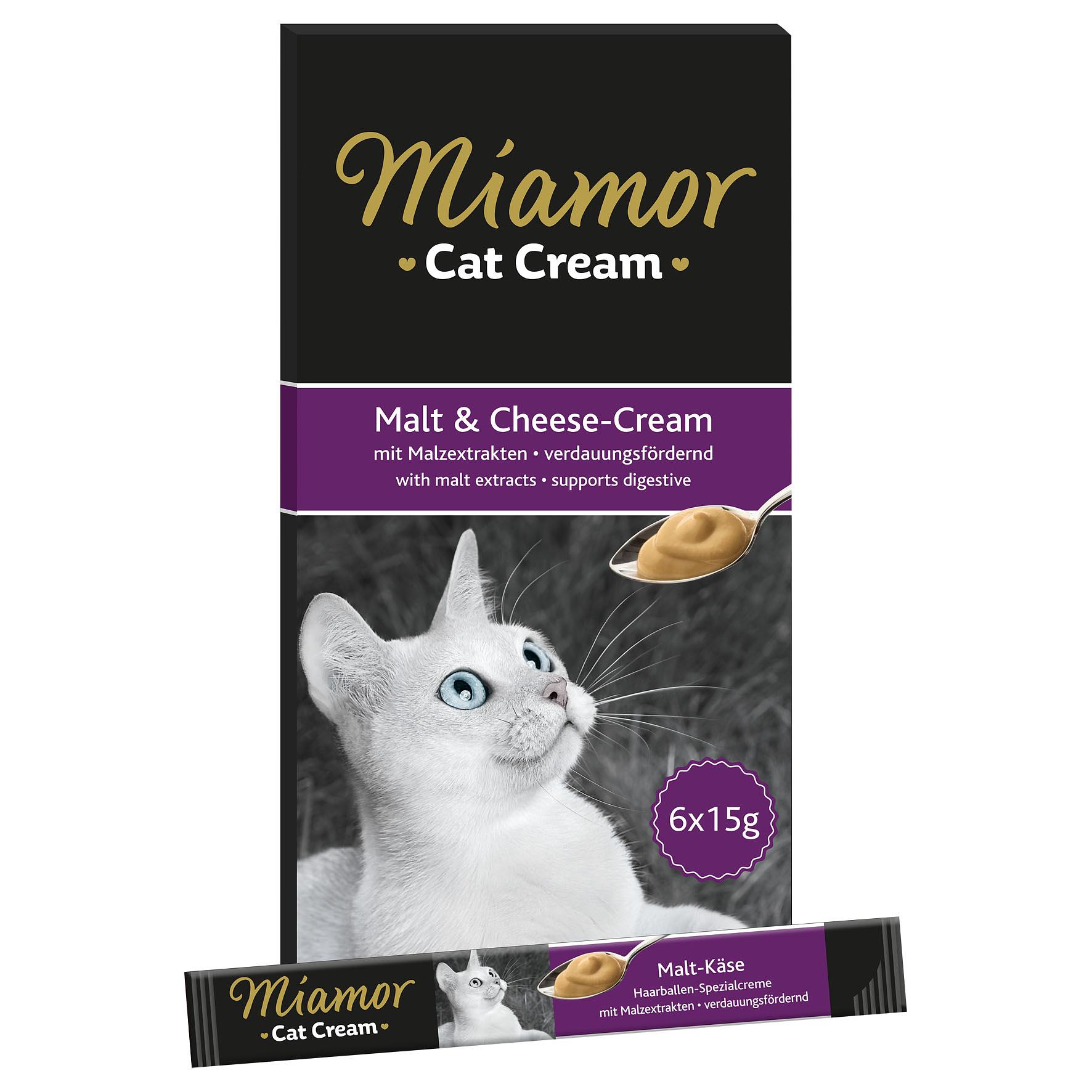 Miamor Cat Snacks crème aux extraits de malt & fromage