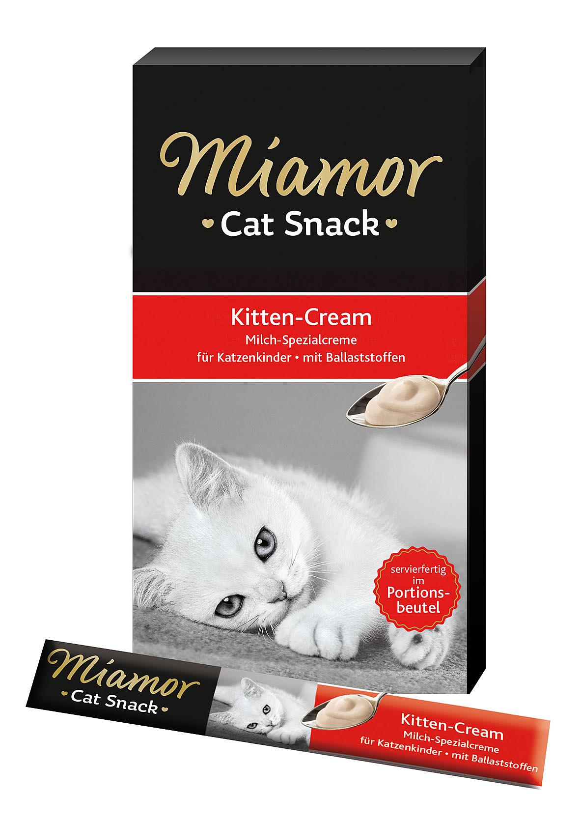 Miamor Cat Snacks crème pour chatons avec lait