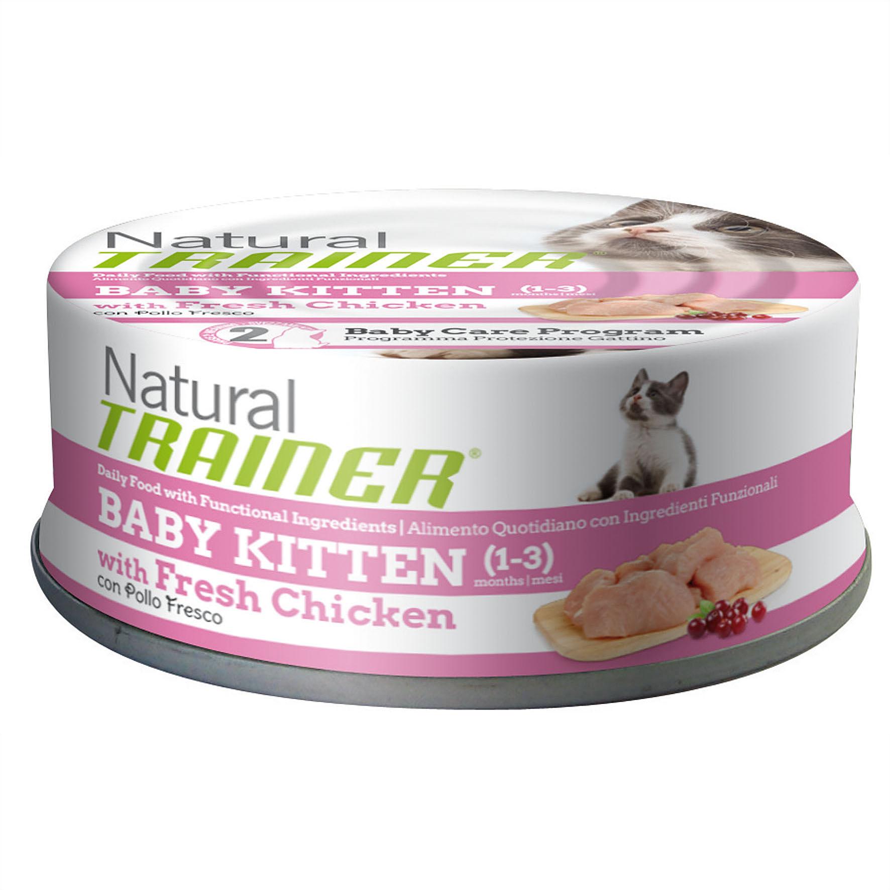 Trainer Natural Baby Kitten, Poulet