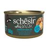 Schesir After Dark Wholefood Poulet avec Oeuf de caille, 80g