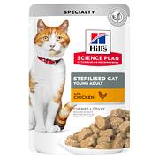 Hill's Science Plan Sterilised Cat Young Adult, Chicken, 85g