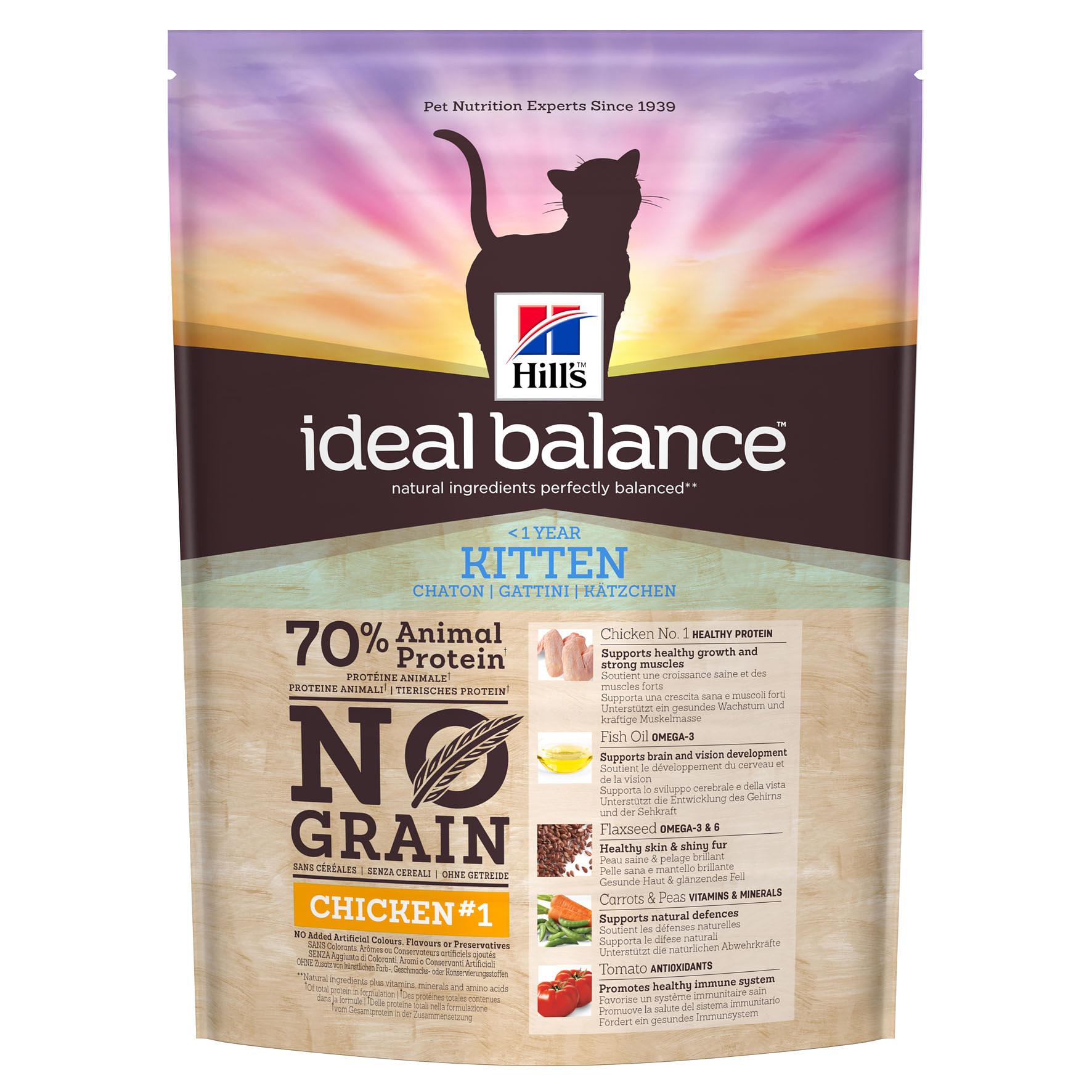Hill's Ideal Balance Kitten No Grain, Chicken & Potatoes