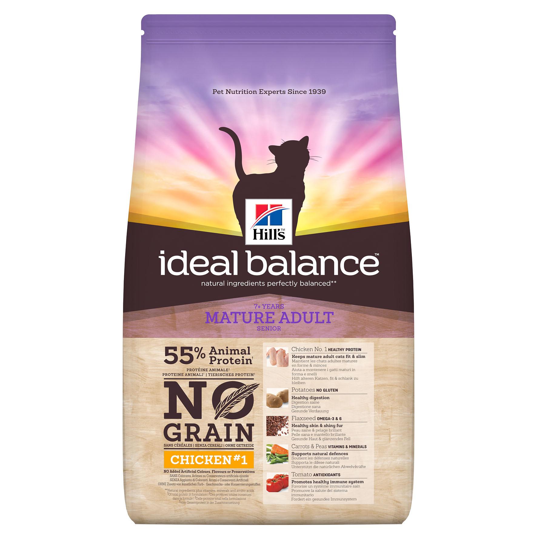 Hill's Ideal Balance Mature Adult No Grain, Chicken & Potatoes