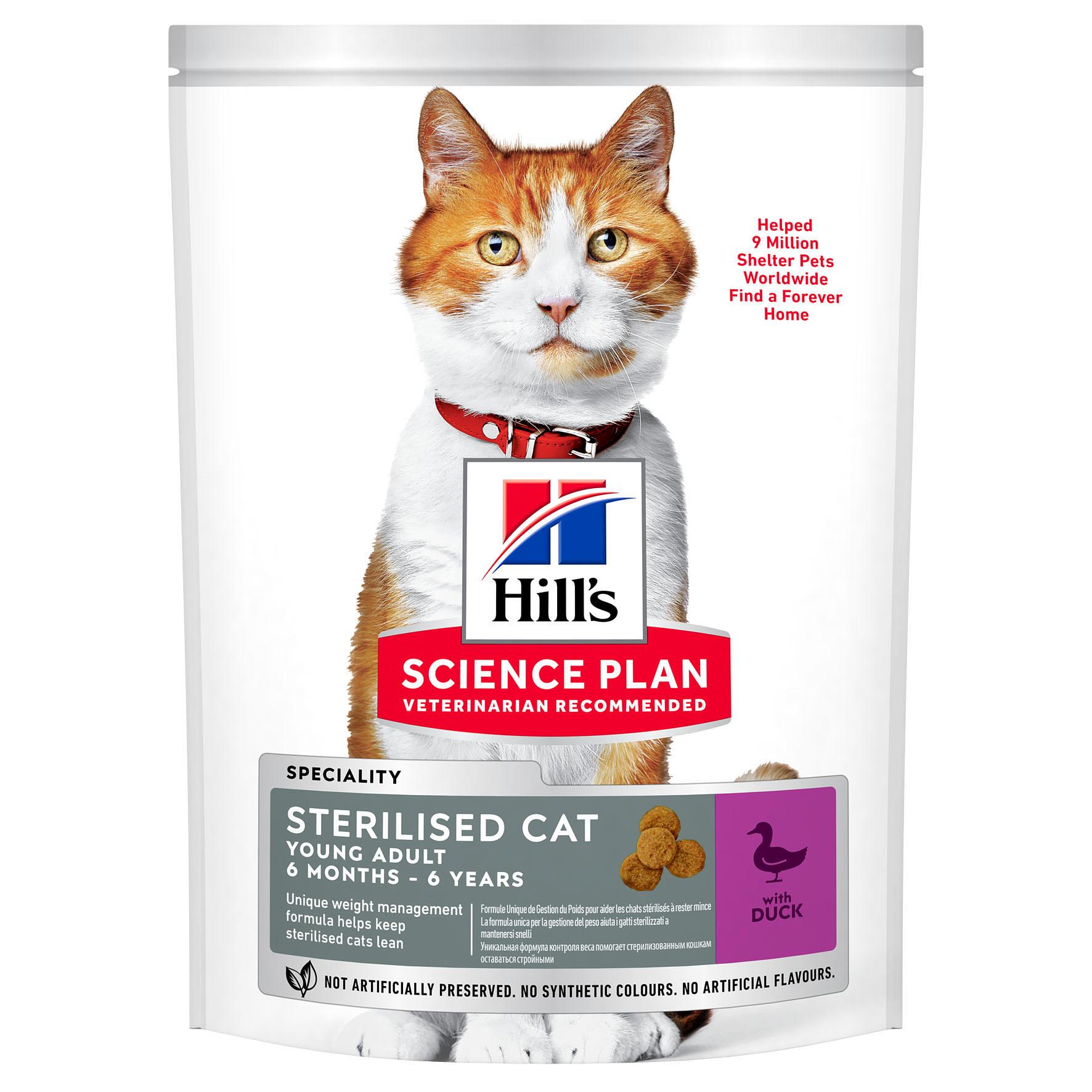 Hill‘s Science Plan Young Adult Sterilised, canard