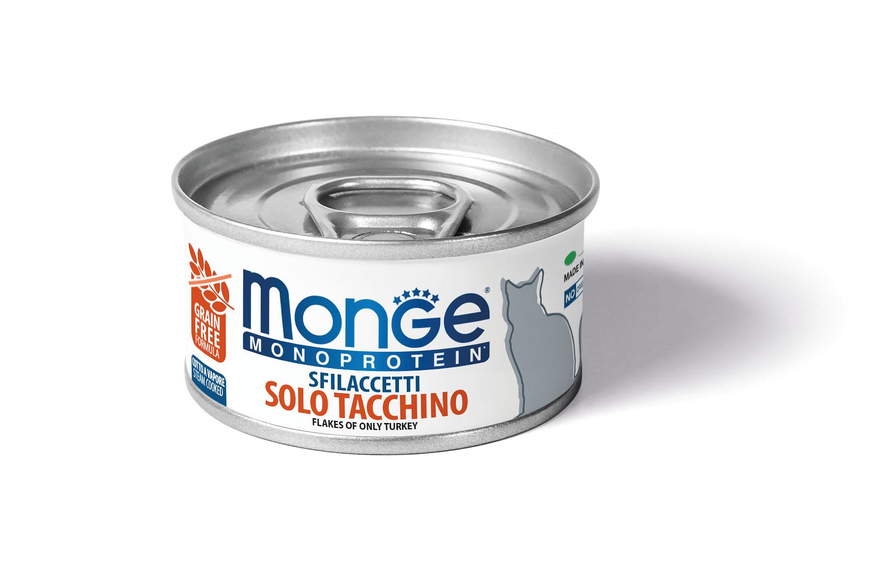 Monge chat monoprotein dinde 80g