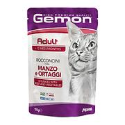 Gemon Cat Adult Beef & Vegetables 100g