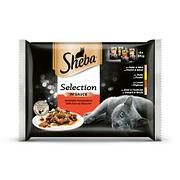 Sheba Selection in Sauce Herzhafte Komposition Beutel 4x85g