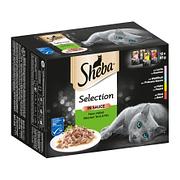 Sheba Selection en sauce fine variété, 12x85g