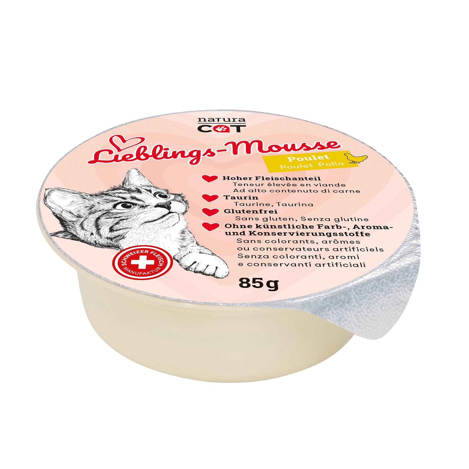 naturaCat mousse favorite 12x85g