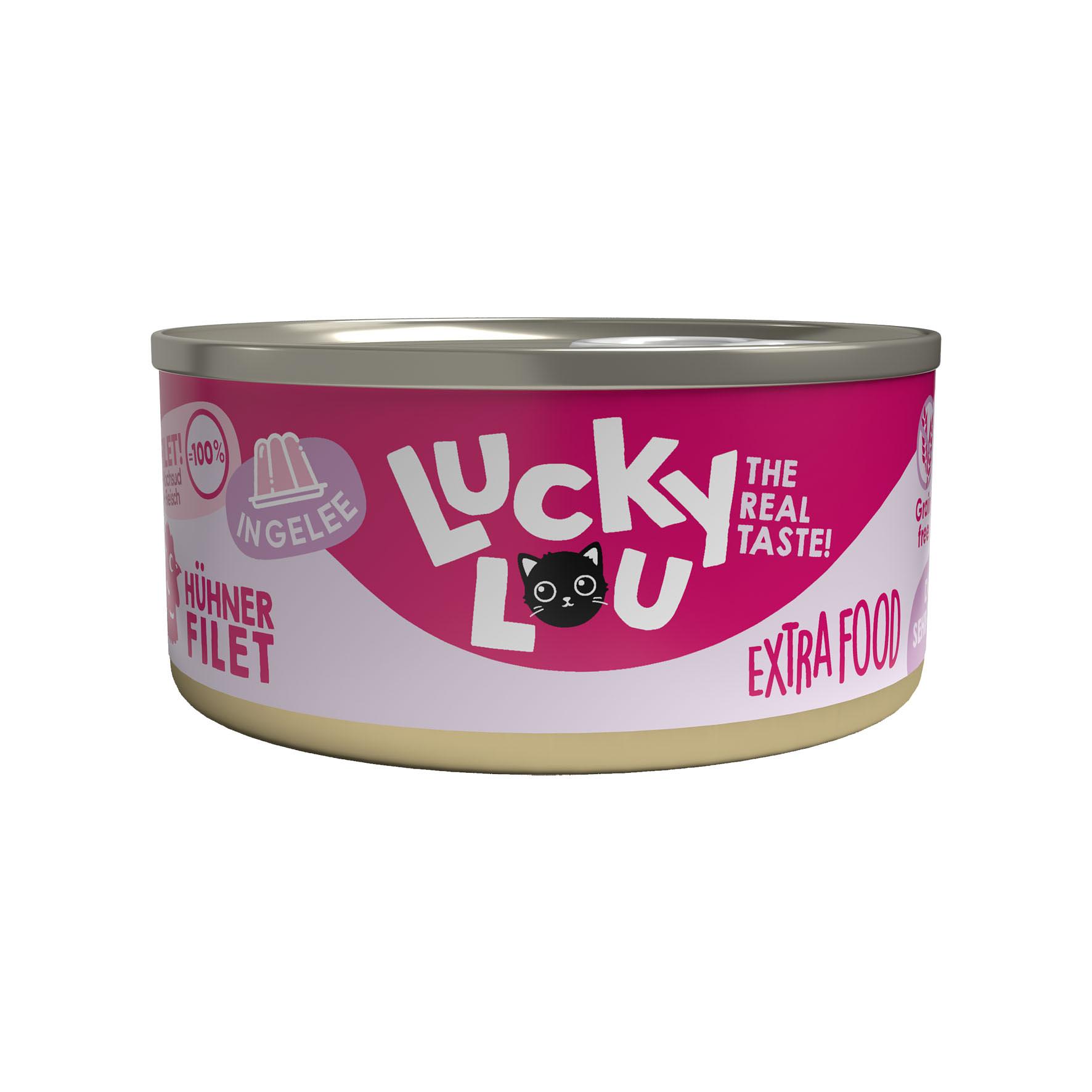 Lucky Lou filet de poulet en gelée, 70g