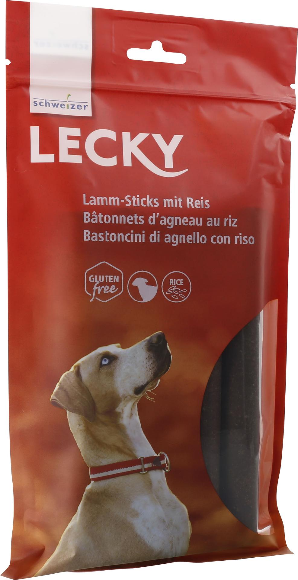 Lecky Lamm-Sticks mit Reis, 275g