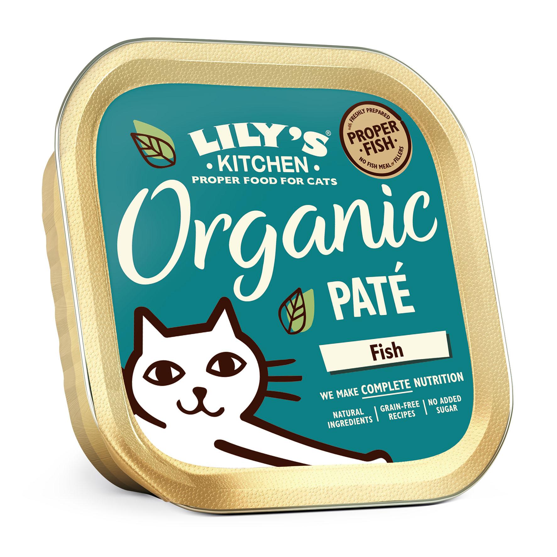 Lily's Kitchen Cat Organic Poisson, 85g